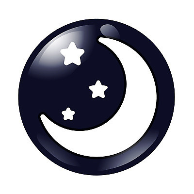 EPS 자연요소 아이콘 별 사람없음 픽토그램 검은색 달 심플아이콘 2D아이콘 컬러 파일형식 벡터