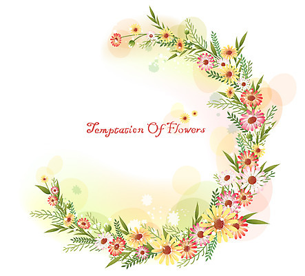 EPS 식물 꽃 백그라운드 꽃백그라운드 일러스트 자연 사람없음 데이지 리빙스턴데이지 국내일러스트 생태계 파일형식 벡터