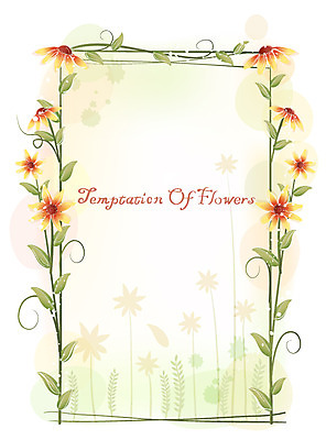 EPS 식물 꽃 백그라운드 꽃백그라운드 일러스트 여름꽃 자연 사람없음 루드베키아 국내일러스트 생태계 파일형식 벡터 여름_계절