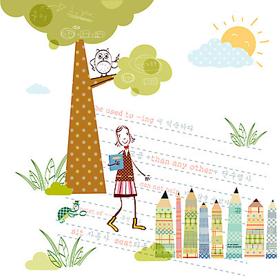 EPS 나무 구름 여자 교육 일러스트 청소년 고등학생 고등학교 영어교육 한명 사람 10대 태양 연필 스쿨라이프 풀 거북이 부엉이 여자만 여자한명만 십대만 십대여자만 십대여자한명만 국내일러스트 자연요소 식물 1 학생 라이프스타일 영어 학교 파충류 조류 학용품 필기구 파일형식 벡터