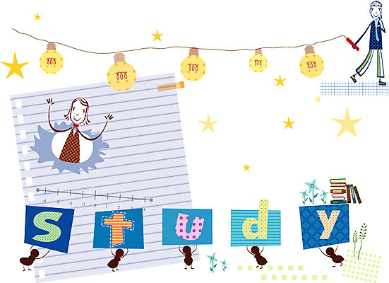 EPS 여자 교육 남자 꽃 별 일러스트 전구 고등학생 고등학교 사람 두명 책 스쿨라이프 연습장 개미 십대만 국내일러스트 자연요소 식물 학생 라이프스타일 곤충 학교 청소년 공책 파일형식 벡터