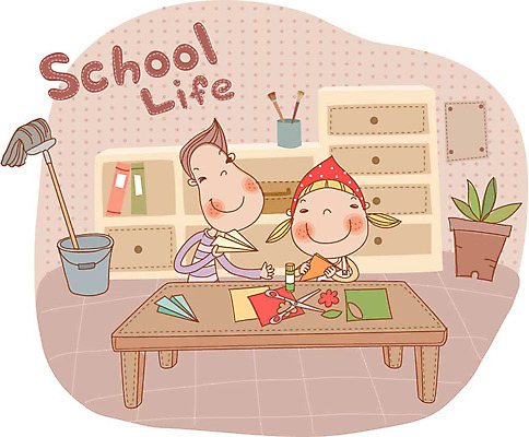EPS 캐릭터 여자 어린이교육 교육 남자 화분 초등학생 어린이 일러스트 교과목 교실 중학생 탁자 고등학생 교육캐릭터 가위 실내 미술 사람 두명 라이프 10대 스쿨라이프 사물함 양동이 책상 서랍장 종이접기 미술교육 색종이 대걸레 십대만 국내일러스트 일러캐릭터 학생 라이프스타일 종이 가구 학교 청소년 문화예술 문구용품 내부 생활 청소도구 접기 파일형식 벡터