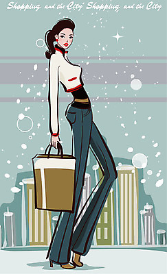 EPS 전신 우먼라이프 라이프스타일 계절 여자 패션 겨울 일러스트 거리 한명 사람 20대 성인 야외 쇼핑 쇼핑백 눈 도시 여자만 여자한명만 성인여자만 청년만 청년여자만 성인한명만 청년여자한명만 성인여자한명만 성인만 국내일러스트 자연요소 1 가방 날씨 청년 생활 파일형식 벡터