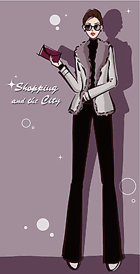 EPS 전신 우먼라이프 라이프스타일 계절 여자 패션 겨울 일러스트 한명 사람 20대 성인 쇼핑 여자만 여자한명만 성인여자만 청년만 청년여자만 성인한명만 청년여자한명만 성인여자한명만 성인만 국내일러스트 1 청년 생활 파일형식 벡터