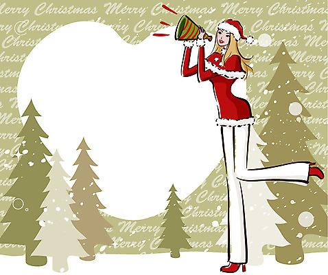 EPS 전신 나무 우먼라이프 라이프스타일 계절 여자 패션 크리스마스 겨울 일러스트 산타옷 안내 알림판 한명 사람 20대 성인 쇼핑 확성기 눈 알림 여자만 여자한명만 성인여자만 청년만 청년여자만 성인한명만 청년여자한명만 성인여자한명만 성인만 국내일러스트 자연요소 식물 1 옷 기념일 날씨 청년 생활 파일형식 벡터