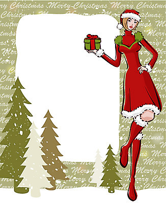 EPS 전신 나무 우먼라이프 라이프스타일 계절 여자 패션 크리스마스 겨울 일러스트 산타옷 알림판 선물 한명 사람 20대 성인 선물상자 쇼핑 눈 알림 여자만 여자한명만 성인여자만 청년만 청년여자만 성인한명만 청년여자한명만 성인여자한명만 성인만 국내일러스트 자연요소 식물 1 옷 기념일 날씨 청년 생활 상자 파일형식 벡터