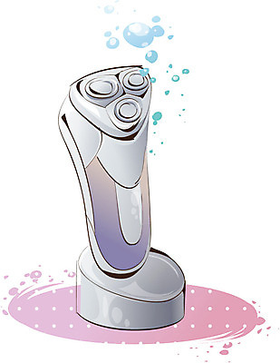 EPS 아이콘 사람없음 전자제품 가전제품 오브젝트 생활가전 면도기 전기면도기 2D아이콘 위생용품 파일형식 벡터