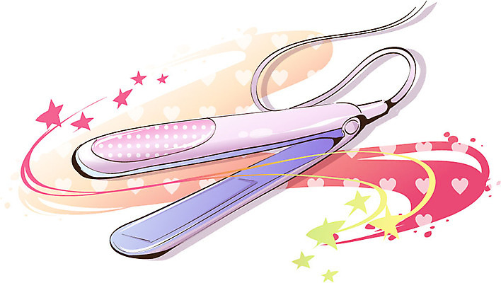 EPS 아이콘 사람없음 전자제품 가전제품 미용용품 오브젝트 생활가전 고데기 2D아이콘 헤어용품 파일형식 벡터