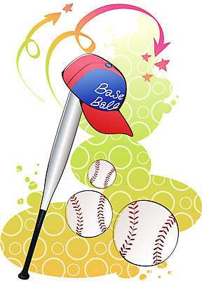 EPS 아이콘 사람없음 야구 야구방망이 야구공 야구모자 2D아이콘 모자_잡화 공 구기 야구용품 파일형식 벡터