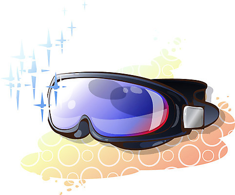 EPS 아이콘 스포츠용품 스키 고글 사람없음 레포츠 스키고글 2D아이콘 스포츠 레저 겨울스포츠 오브젝트 파일형식 벡터