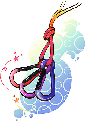 EPS 아이콘 생활용품 사람없음 레포츠 운동 놀이용품 등산 등산용품 산악용고리 2D아이콘 레저 건강 트래킹 오브젝트 레포츠용품 파일형식 벡터