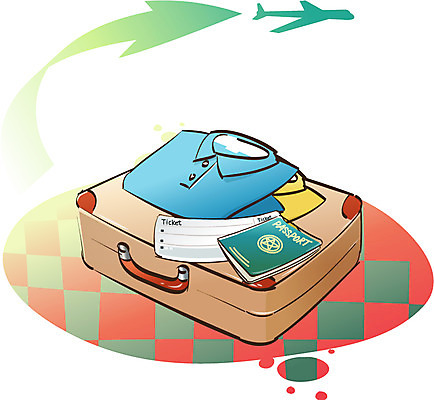 EPS 아이콘 잡화 옷 여행 티셔츠 가방 휴가 비행기 사람없음 여름휴가 바캉스 캐리어 여행가방 짐 세계여행 티켓 항공권 여행용품 여권 2D아이콘 셔츠 항공교통 대중교통 세계 오브젝트 파일형식 벡터 여름_계절