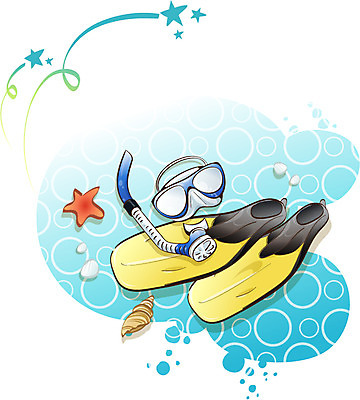 EPS 아이콘 계절 여행 휴가 불가사리 사람없음 여름 여름휴가 바캉스 수상스포츠 스노클링 소라 물안경 오리발 스쿠버다이빙 스노클링용품 2D아이콘 스포츠용품 스포츠 어패류 극피동물 수영용품 파일형식 벡터 여름_계절