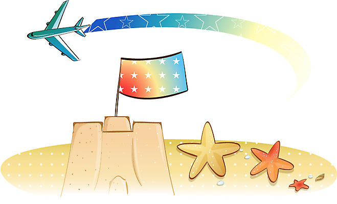 EPS 아이콘 계절 여행 휴가 불가사리 비행기 풍경 해변 사람없음 여름 여름휴가 바캉스 모래사장 모래성 2D아이콘 모래 바다 항공교통 극피동물 대중교통 파일형식 벡터 여름_계절