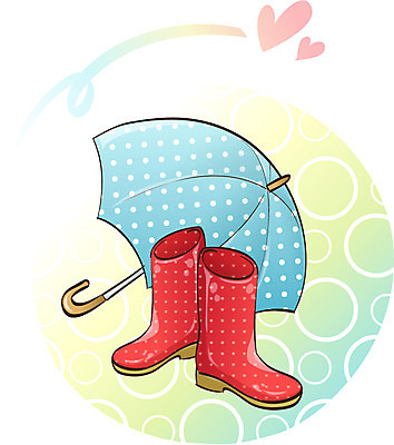 EPS 아이콘 잡화 우산 장화 사람없음 오브젝트 2D아이콘 신발 파일형식 벡터