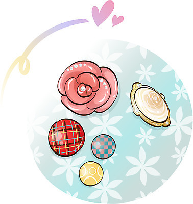 EPS 아이콘 잡화 장신구 사람없음 보석 오브젝트 코사지 브로치 코르사주 2D아이콘 장식 광석 파일형식 벡터