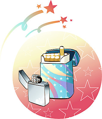 EPS 아이콘 생활용품 흡연 담배 사람없음 라이터 담배케이스 2D아이콘 오브젝트 파일형식 벡터