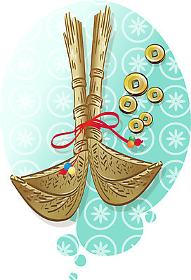 EPS 아이콘 명절 생활용품 주방용품 새해 한국 요리 사람없음 설날 동전 엽전 복조리 2D아이콘 전통 기념일 아시아 돈 전통소품 오브젝트 파일형식 벡터