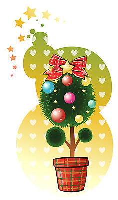 EPS 아이콘 기념일 별 리본 화분 크리스마스장식 크리스마스 크리스마스용품 이벤트 사람없음 장식 크리스마스트리 오브젝트 2D아이콘 자연요소 용품 파일형식 벡터