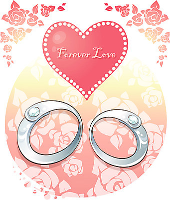 EPS 아이콘 커플 잡화 장신구 사랑 이벤트 사람없음 하트 반지 보석 커플반지 2D아이콘 모양 감정 관계 광석 파일형식 벡터