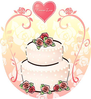 EPS 아이콘 음식 디저트 사랑 이벤트 사람없음 장미 케이크 하트 웨딩케이크 2D아이콘 모양 꽃 감정 파일형식 벡터
