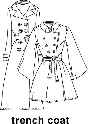 EPS 아이콘 영어 옷 흑백 영어교육 사람없음 단어 재킷 트렌치코트 라인아이콘 하프자켓 2D아이콘 문자 교육 촬영기법 외투 코트 파일형식 벡터