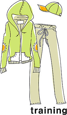 EPS 아이콘 모자 영어 옷 영어교육 사람없음 단어 운동복 라인아이콘 땀복 2D아이콘 문자 잡화 교육 파일형식 벡터