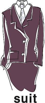 EPS 아이콘 영어 옷 패션 영어교육 정장 사람없음 단어 재킷 남성복 라인아이콘 마이 2D아이콘 문자 교육 외투 겉옷 파일형식 벡터