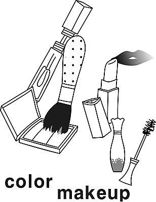 EPS 아이콘 영어 생활용품 흑백 영어교육 사람없음 단어 화장 화장품 립스틱 화장용품 눈썹 볼터치 라인아이콘 마스카라 립글로스 아이라이너 2D아이콘 문자 교육 얼굴 촬영기법 뷰티 미용용품 오브젝트 파일형식 벡터