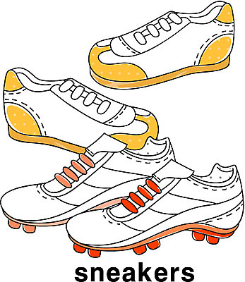 EPS 아이콘 영어 스포츠 운동화 신발 레저 영어교육 사람없음 단어 라인아이콘 스니커즈 축구화 농구화 런닝화 2D아이콘 문자 교육 스포츠용품 축구용품 파일형식 벡터