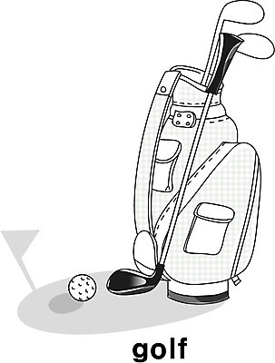 EPS 아이콘 영어 스포츠용품 스포츠 골프 레저 골프공 흑백 영어교육 사람없음 단어 골프채 골프가방 라인아이콘 클럽 2D아이콘 문자 교육 가방 공 골프용품 촬영기법 구기 오브젝트 파일형식 벡터