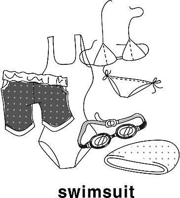 EPS 아이콘 영어 옷 수영복 스포츠 레저 흑백 영어교육 사람없음 단어 비키니 수영 물안경 라인아이콘 스쿠버다이빙 수영모 2D아이콘 문자 교육 촬영기법 수상스포츠 수영용품 파일형식 벡터