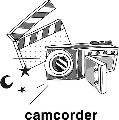 EPS 아이콘 영어 흑백 영어교육 사람없음 단어 전자제품 스마트폰 디지털 촬영 가전제품 라인아이콘 영화 전자 캠코더 2D아이콘 문자 교육 문화예술 촬영기법 핸드폰 스마트기기 카메라 파일형식 벡터