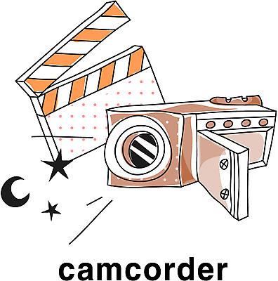 EPS 아이콘 영어 영어교육 사람없음 단어 전자제품 스마트폰 디지털 촬영 가전제품 라인아이콘 영화 전자 캠코더 2D아이콘 문자 교육 문화예술 핸드폰 스마트기기 카메라 파일형식 벡터