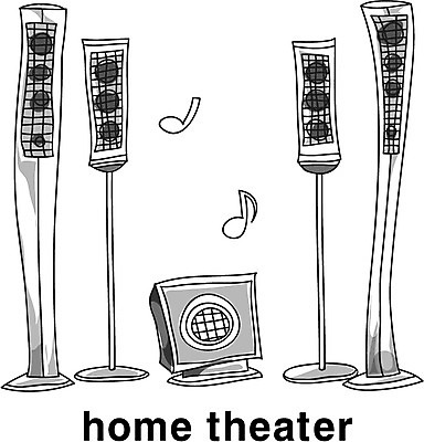 EPS 아이콘 영어 음향기기 흑백 영어교육 사람없음 단어 전자제품 디지털 가전제품 라인아이콘 전자 대형가전 홈시어터 2D아이콘 문자 교육 촬영기법 장비 파일형식 벡터