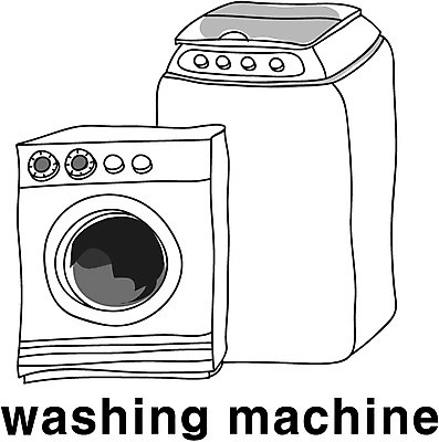 EPS 아이콘 영어 흑백 영어교육 사람없음 단어 전자제품 디지털 가전제품 라인아이콘 전자 생활가전 세탁기 대형가전 드럼세탁기 2D아이콘 문자 교육 촬영기법 파일형식 벡터