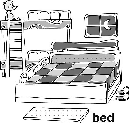 EPS 아이콘 영어 가구 창문 슬리퍼 흑백 영어교육 사람없음 단어 곰인형 침실 침대 라인아이콘 이층침대 2D아이콘 문자 교육 인형 생활용품 신발 촬영기법 파일형식 벡터
