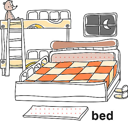 EPS 아이콘 영어 가구 창문 슬리퍼 영어교육 사람없음 단어 곰인형 침실 침대 라인아이콘 이층침대 2D아이콘 문자 교육 인형 생활용품 신발 파일형식 벡터