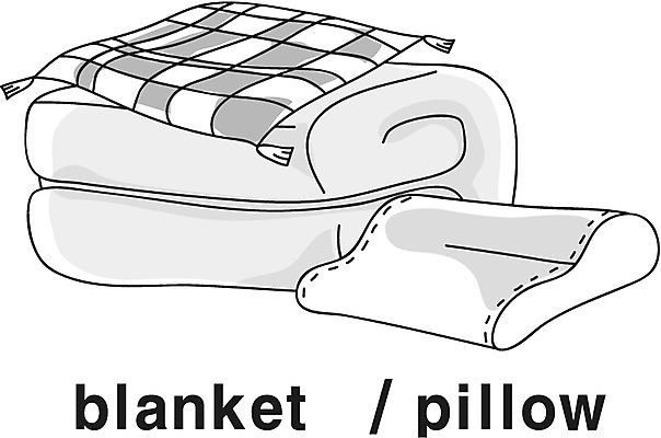 EPS 아이콘 영어 생활용품 베개 침구 흑백 방석 영어교육 사람없음 단어 이불 라인아이콘 2D아이콘 문자 교육 촬영기법 오브젝트 파일형식 벡터
