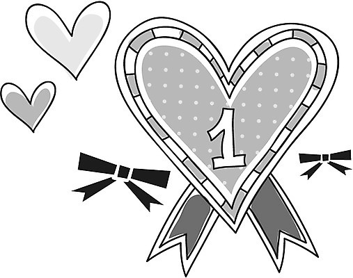 EPS 아이콘 리본 흑백 사람없음 하트 우승 라인아이콘 오브젝트 시상 2D아이콘 모양 촬영기법 최고 파일형식 벡터