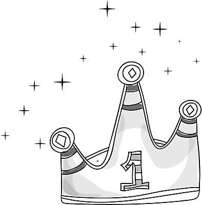 EPS 아이콘 장신구 왕관 흑백 사람없음 우승 라인아이콘 시상식 2D아이콘 촬영기법 최고 파일형식 벡터