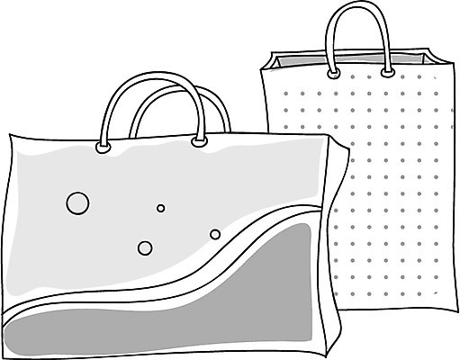 EPS 아이콘 영어 가방 흑백 영어교육 사람없음 단어 쇼핑 쇼핑백 라인아이콘 2D아이콘 문자 잡화 교육 촬영기법 파일형식 벡터