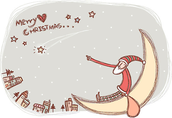 EPS 계절 기념일 남자 별 종교 40대 중년 50대 크리스마스 겨울 일러스트 상상 한명 사람 성인 산타클로스 마을 꿈 달 초승달 남자만 남자한명만 성인남자만 성인한명만 성인남자한명만 중년만 중년남자만 중년남자한명만 성인만 국내일러스트 자연요소 1 이벤트 파일형식 벡터