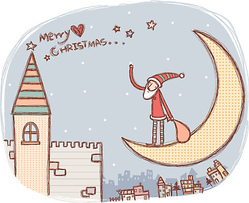 EPS 계절 기념일 남자 종교 40대 중년 50대 크리스마스 겨울 일러스트 상상 선물 한명 사람 빌딩 성인 야외 건물 산타클로스 마을 꿈 달 눈 도시 야간 초승달 배송 남자만 남자한명만 성인남자만 성인한명만 성인남자한명만 중년만 중년남자만 중년남자한명만 성인만 국내일러스트 자연요소 1 건축물 날씨 이벤트 파일형식 벡터