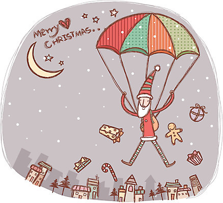 EPS 계절 기념일 남자 별 종교 40대 중년 50대 크리스마스 겨울 일러스트 상상 선물 한명 사람 빌딩 성인 야외 건물 산타클로스 마을 꿈 달 열기구 눈 도시 야간 초승달 낙하산 남자만 남자한명만 성인남자만 성인한명만 성인남자한명만 중년만 중년남자만 중년남자한명만 성인만 국내일러스트 자연요소 1 건축물 항공교통 날씨 이벤트 파일형식 벡터