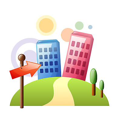 EPS 아이콘 시설물 건축물 현대건축 건축 화살표 길 비즈니스 빌딩 사람없음 건물 도시 표지판 스위티아이콘 2D아이콘 알림판 파일형식 벡터