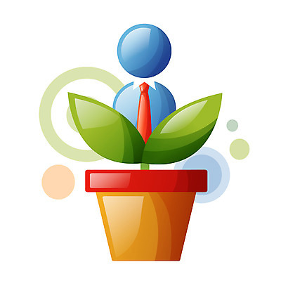 EPS 식물 아이콘 화분 비즈니스 사람 사람없음 새싹 스위티아이콘 인재 2D아이콘 파일형식 벡터