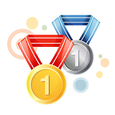 EPS 아이콘 교육 사람없음 수상_상을받음 상 오브젝트 스위티아이콘 금메달 은메달 2D아이콘 상패 메달 파일형식 벡터