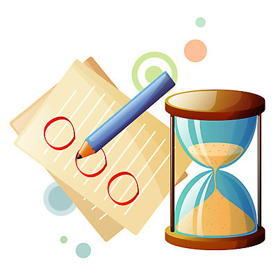 EPS 아이콘 교육 생활용품 사람없음 연필 시험 시간 모래시계 시험지 스위티아이콘 정답 채점 2D아이콘 모래 시계 학용품 필기구 오브젝트 성적 파일형식 벡터