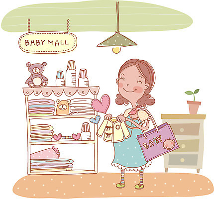 EPS 라이프스타일 여자 행복 일러스트 실내 한명 사람 20대 성인 쇼핑 상점 임산부 임신 아기용품 출산준비 여자만 여자한명만 성인여자만 청년만 청년여자만 성인한명만 청년여자한명만 성인여자한명만 성인만 국내일러스트 1 감정 청년 내부 생활 출산 오브젝트 파일형식 벡터